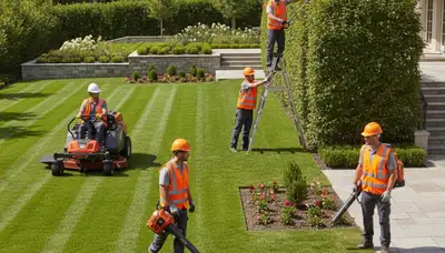 Tampa, FL tree trimming crew providing professional landscaping and arbor care services