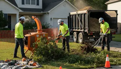Overgrown shrub removal service in Tampa, FL for safe, efficient yard cleanup