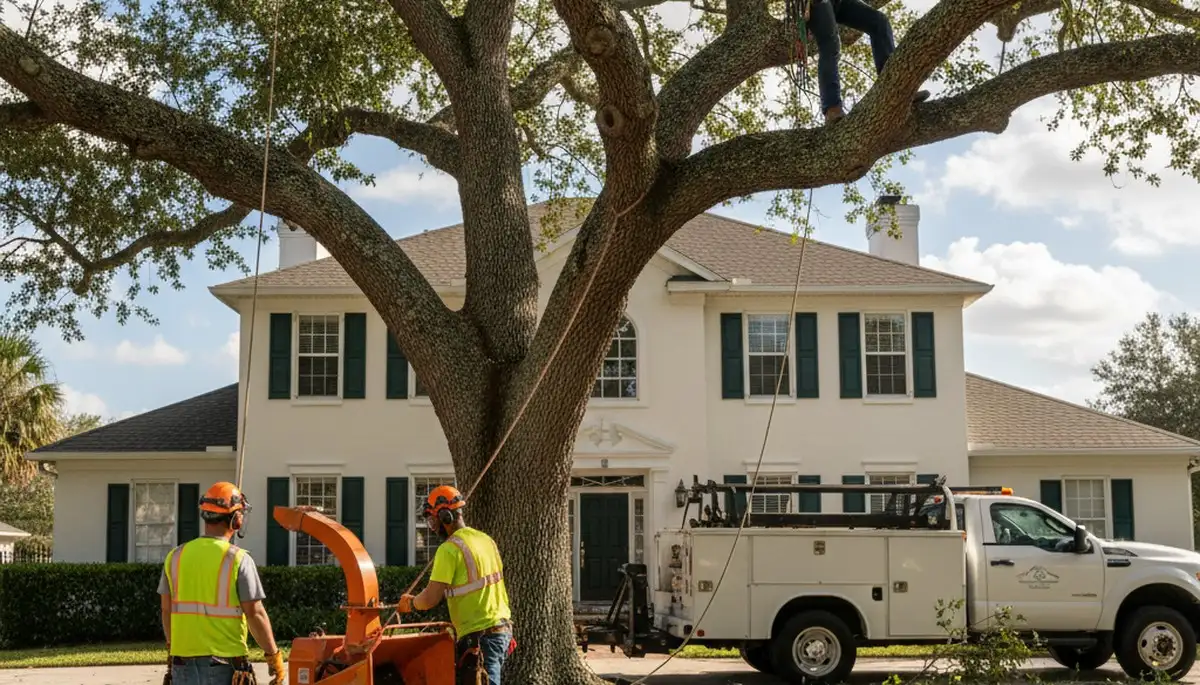Tree trimming service in Tampa, FL for residential and commercial properties