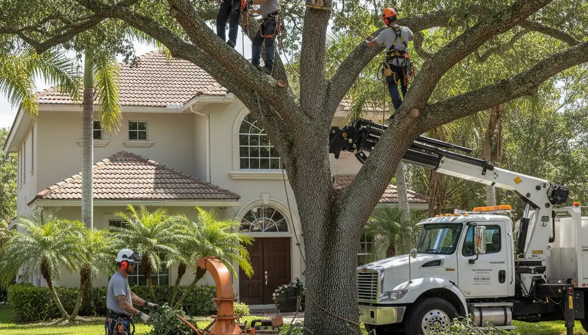 Tree trimming service in Tampa, FL for safe, professional tree care and maintenance