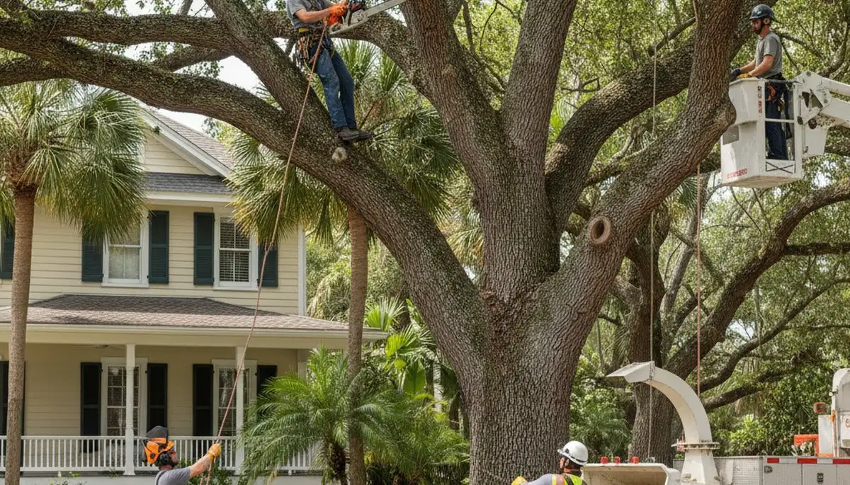 Tree trimming service in Tampa, FL for residential and commercial tree care