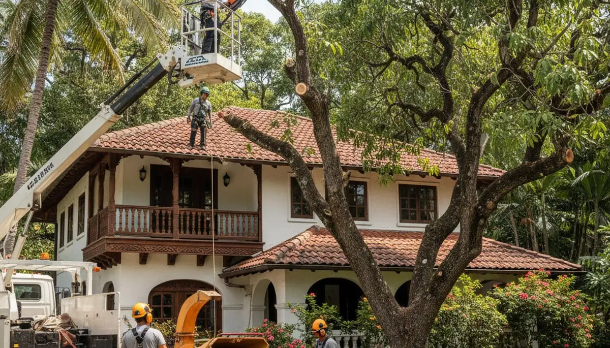 Tree trimming crew serving Tampa, FL for residential and commercial tree care