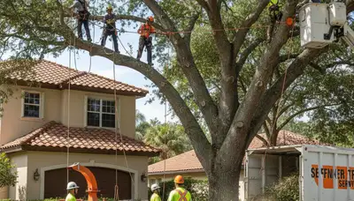 Tree trimming service in Tampa, FL for residential and commercial properties