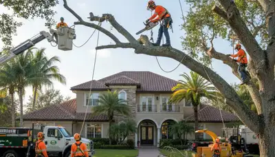 Tree trimming service in Tampa, FL for residential and commercial properties